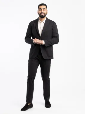 Black Cotton K-Suit