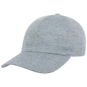 Classic Herringbone Cap by Borsalino