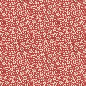 Fabric CLOUDPIE RED from Tilda, Cloudpie Blenders for Pie in the Sky Collection, TIL110066-V11